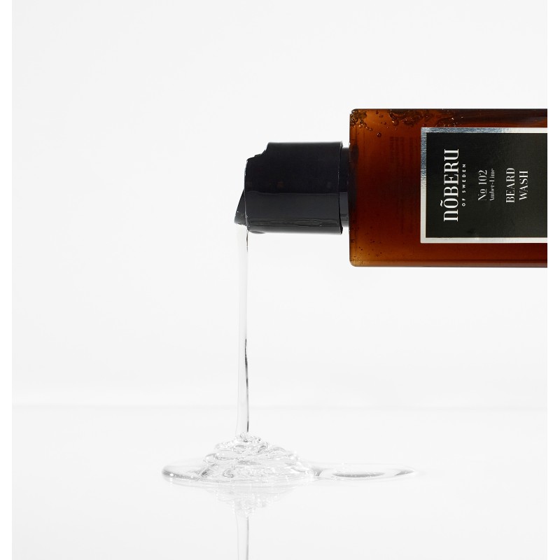 No 102 Beard Wash Amber Lime Barzdos šampūnas, 130ml