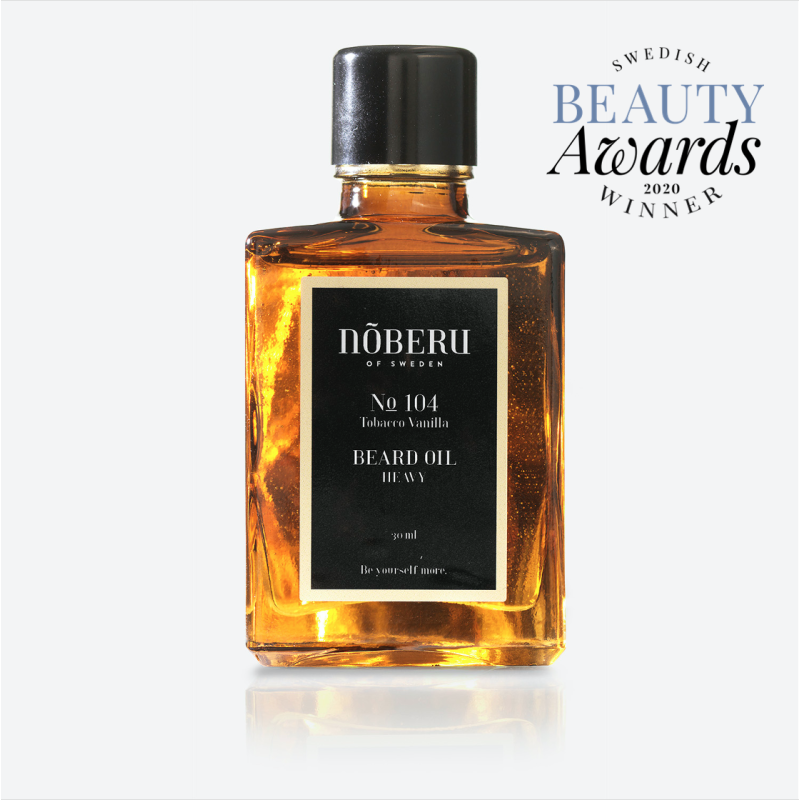 No 104 Beard Oil Heavy Tobacco Vanilla Maitinantis barzdos aliejus, 30ml
