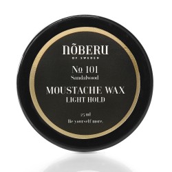No 101 Moustache Wax Light Hold Lengvos fiksacijos ūsų vaškas, 25ml 