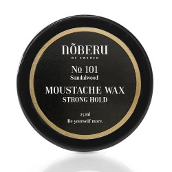 No 101 Moustache Wax Strong Hold Stiprios fiksacijos ūsų vaškas, 25ml 