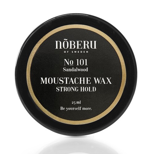 No 101 Moustache Wax Strong Hold Stiprios fiksacijos ūsų vaškas, 25ml