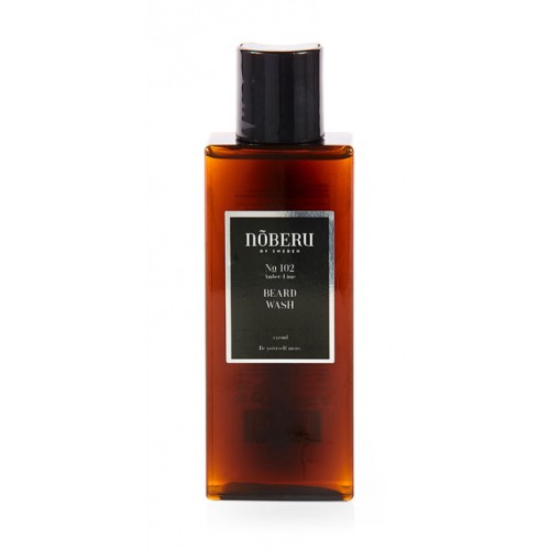 No 102 Beard Wash Amber Lime Barzdos šampūnas, 130ml
