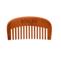 Premium Pear Wood Beard Comb Barzdos šukos, 1vnt 