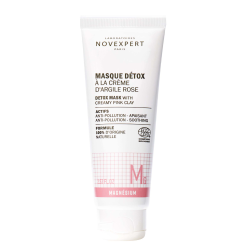 Detox Mask With Creamy Pink Clay Valomoji kaukė su rožiniu moliu ir magniu, 75ml 