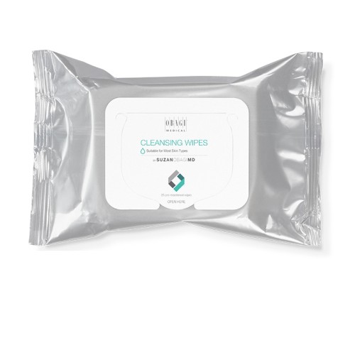 SuzanObagi MD Cleansing Wipes Servetėlės makiažui valyti, 25vnt