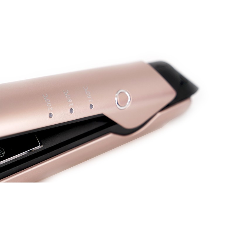 Rose Gold Hair Straightener Įkraunamas plaukų tiesintuvas, 1vnt