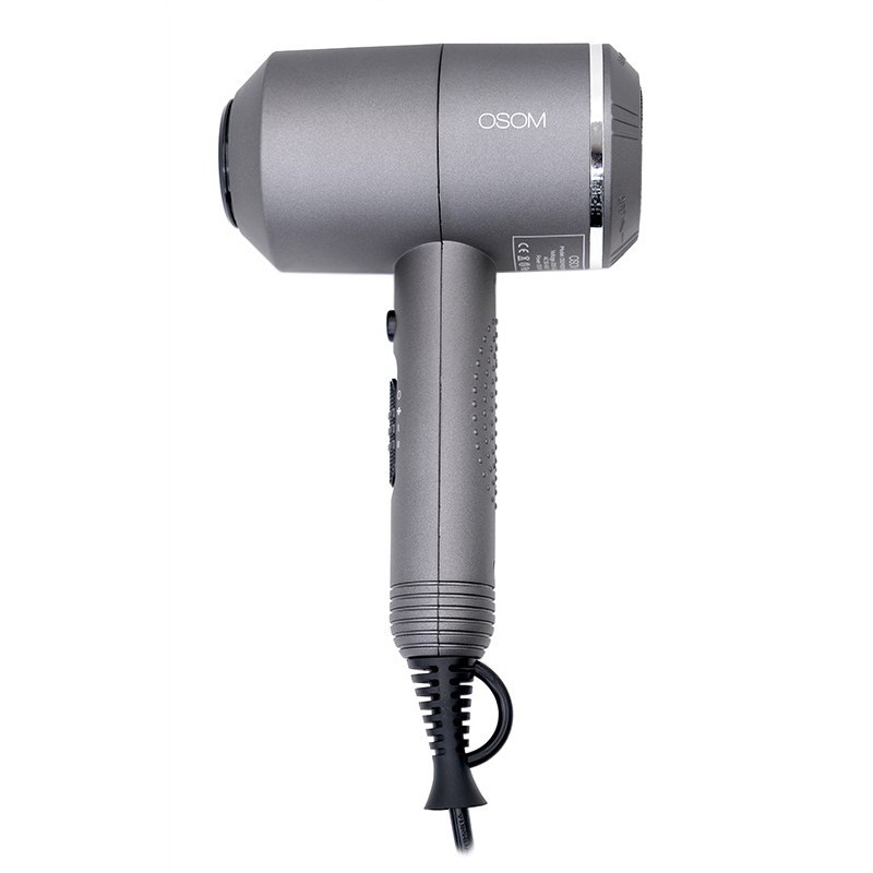 Grey Hairdryer Plaukų džiovintuvas OSOM2525GREY, 1vnt