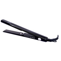 Black Hair Styler Plaukų tiesintuvas su titano plokštelėmis, 1vnt 