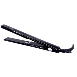 Black Hair Styler Plaukų tiesintuvas su titano plokštelėmis, 1vnt 