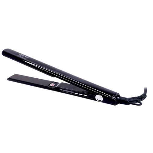 Black Hair Styler Plaukų tiesintuvas su titano plokštelėmis, 1vnt