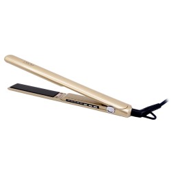 Gold Hair Styler Plaukų tiesintuvas su titano plokštelėmis, 1vnt 