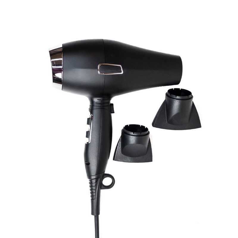Matte Black Hair Dryer Ultra Plaukų džiovintuvas, 1vnt