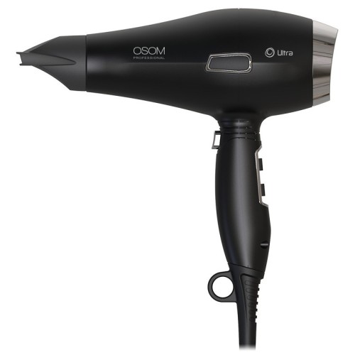 Matte Black Hair Dryer Ultra Plaukų džiovintuvas, 1vnt