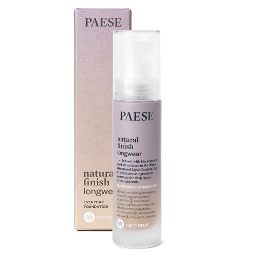 Nanorevit Natural Finish Longwear Foundation Kreminė pudra, 35ml