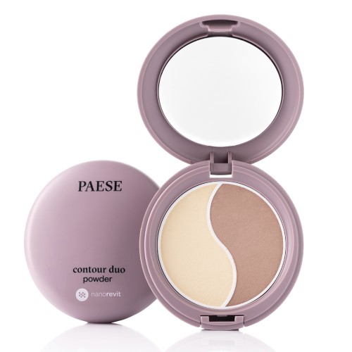 Nanorevit Contour Duo Paletė veido kontūravimui, 4,5g