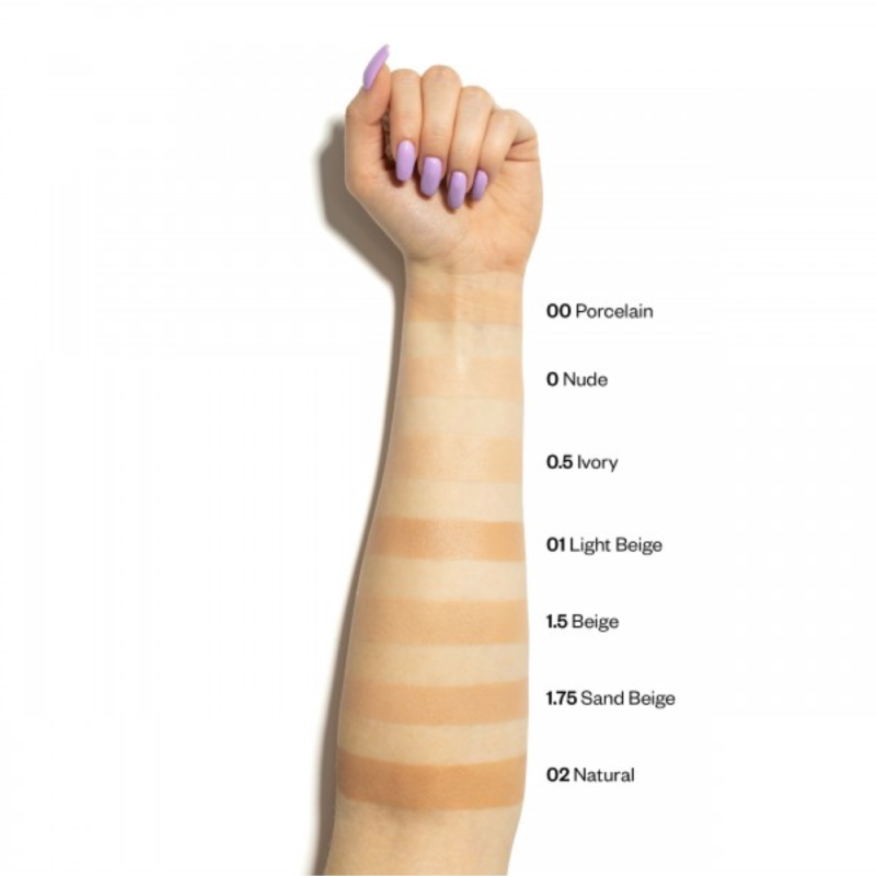 Long Cover Fluid Kreminė pudra, 30ml
