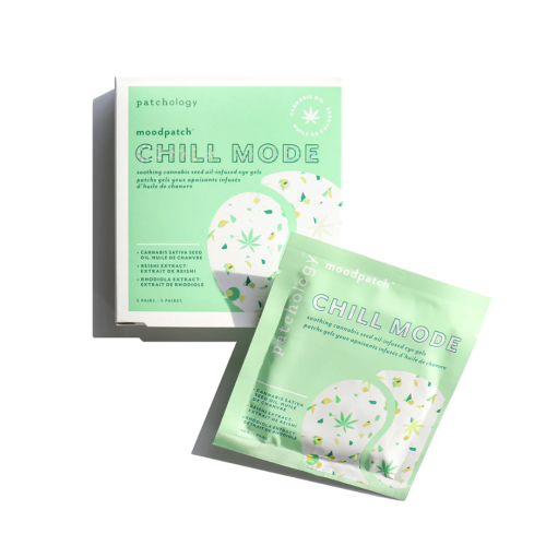 MoodPatch Chill Mode Eye Gels Drėkinamoji paakių kaukė, 5 poros