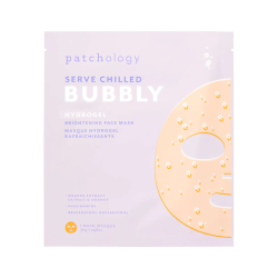 Serve Chilled™ Bubbly Brightening Face Mask Skaistinamoji hidrogelinė veido kaukė, 1vnt 