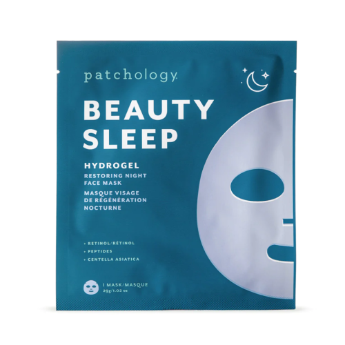 Beauty Sleep Restoring Night Face Mask Naktinė atkuriamoji hidrogelio veido kaukė, 1vnt