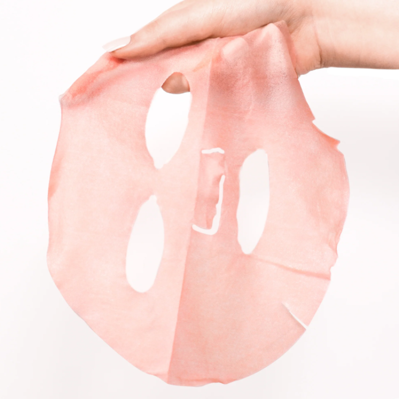 Serve Chilled™ Rosé Sheet Mask Odą sauganti veido kaukė, 2vnt