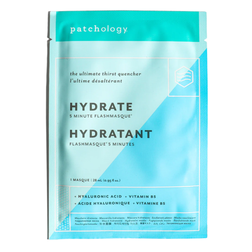 FlashMasque Hydrate 5 Minute Sheet Mask Greito poveikio drėkinamoji veido kaukė, 2vnt
