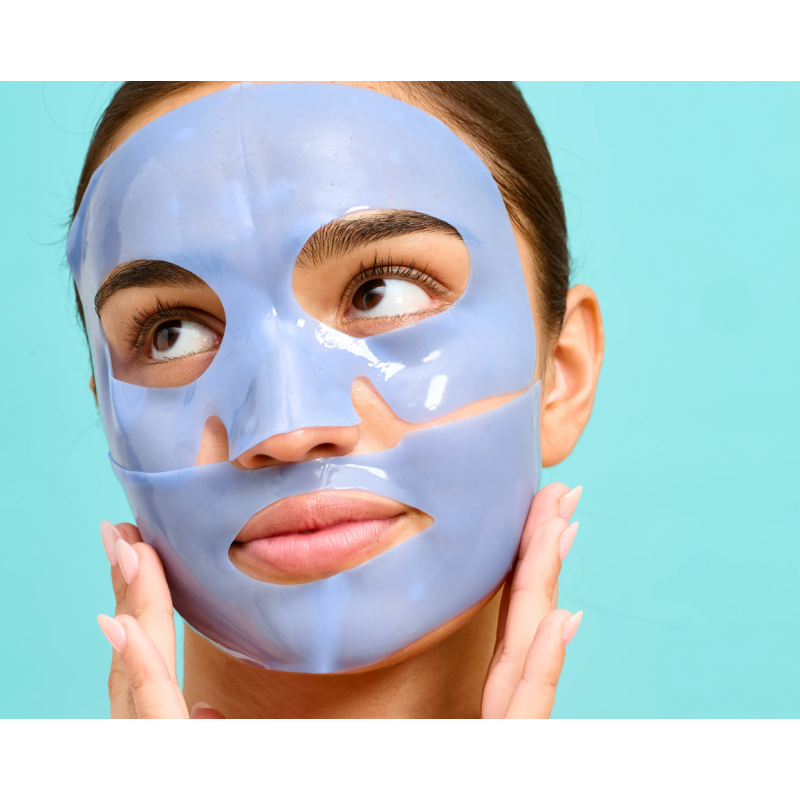 Serve Chilled™ On Ice Firming Face Mask Stangrinamoji hidrogelinė veido kaukė, 1vnt