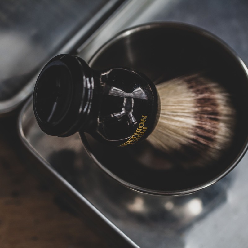 Shaving Brush Sintetinių šerių skutimosi šepetėlis, 1 vnt.