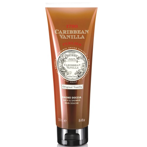 Caribbean Vanilla Bath & Shower Gel Kūno prausiklis su vanile, 250ml