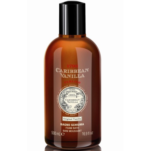 Caribbean Vanilla Foam Bath Dušo gelis-vonios putos su vanile, 500ml