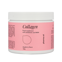 Collagen Maisto papildas su prebiotikais, 155g 