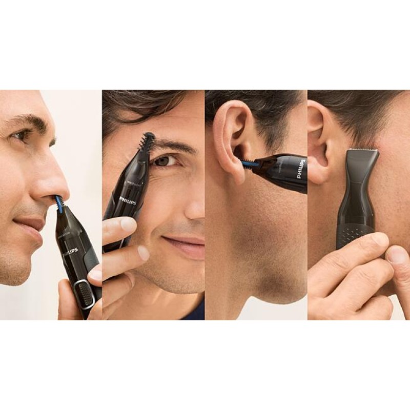 Nose Trimmer 5000 NT5650/16 Nosies, ausų plaukų, antakių ir koregavimo kirptuvas, 1vnt