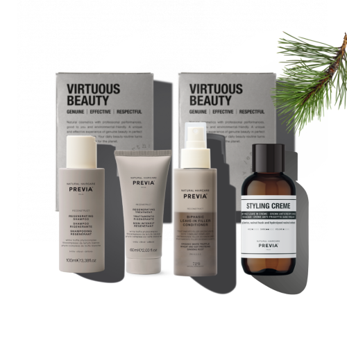 Virtuous Beauty Travel Set Kelioninių plaukų priežiūros priemonių rinkinys, 1vnt