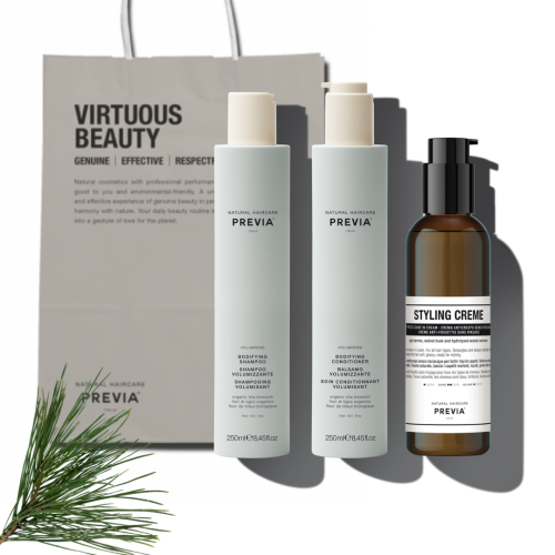 Virtuous Beauty Volume Set Apimties suteikiančių plaukų priežiūros priemonių rinkinys, 1vnt