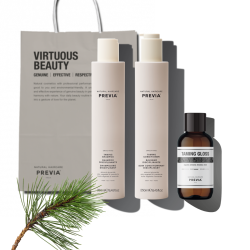 Virtuous Beauty Taming Set Glotninančių plaukų priežiūros priemonių rinkinys, 1vnt 