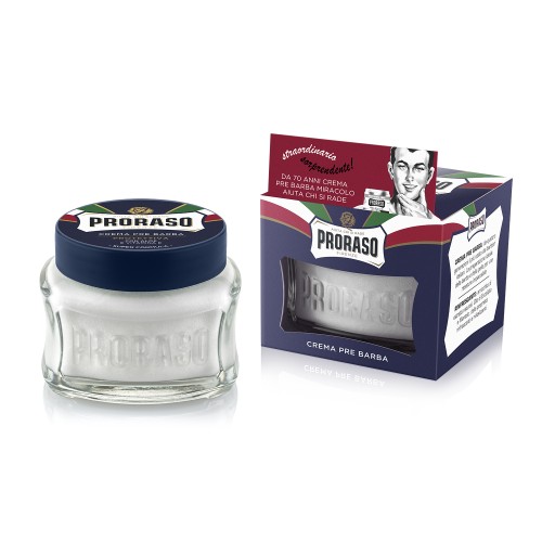 Blue Line Pre-Shave Cream Drėkinantis kremas prieš skutimąsi, 100ml