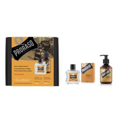 Duo Pack Wood & Spice Beard Balm & Shampoo Barzdos priežiūros rinkinys, 1vnt 