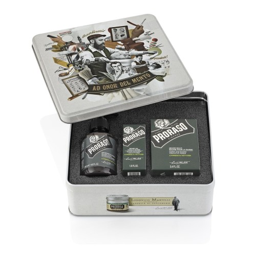 Cypress & Vetyver Vintage Beard Care Kit Vintažinis barzdos rinkinys, 1vnt.