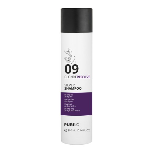 09 BLONDERESOLVE Silver Shampoo Geltonus atspalvius neutralizuojantis šampūnas, 300ml