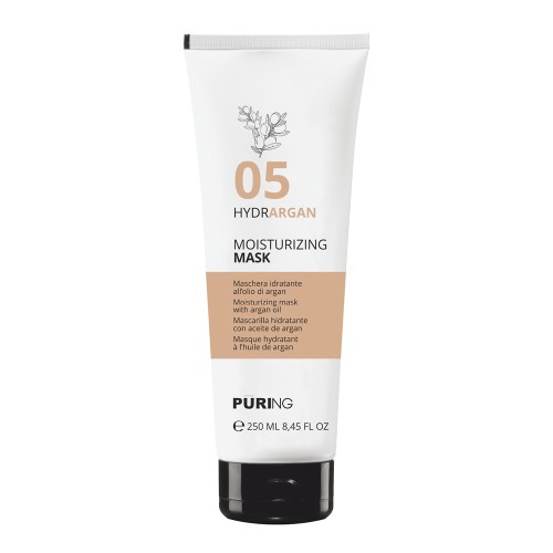 05 HYDRARGAN Moisturizing Mask Drėkinamoji plaukų kaukė su argano aliejumi, 250ml