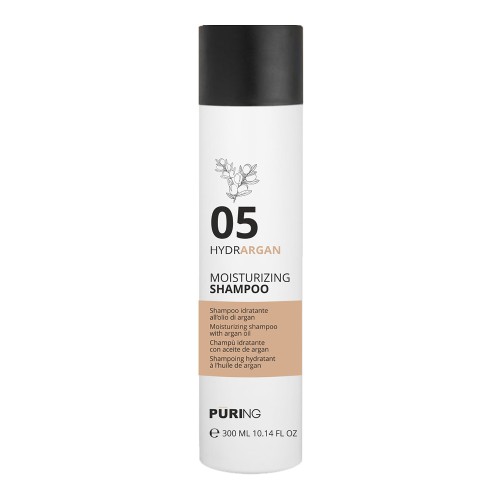 05 HYDRARGAN Moisturizing Shampoo Drėkinamasis šampūnas su argano aliejumi, 300ml