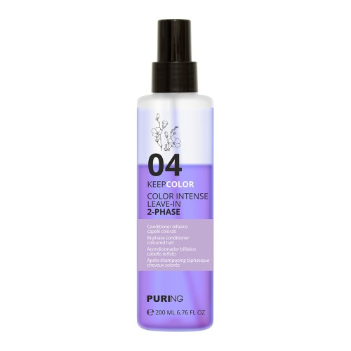 04 KEEPCOLOR Color Intense Leave-In 2-Phase Dvifazis plaukų spalvą saugantis kondicionierius, 200ml