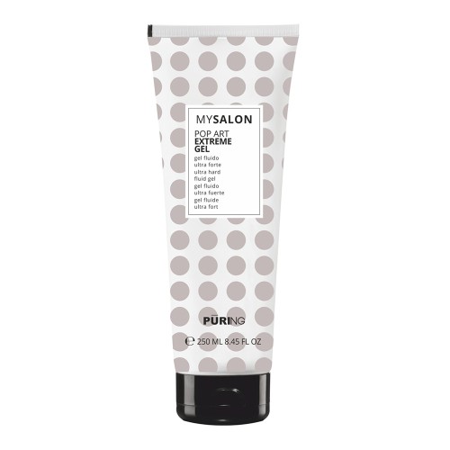 MYSALON Pop Art Extreme Gel Stiprios fiksacijos plaukų gelis, 250ml