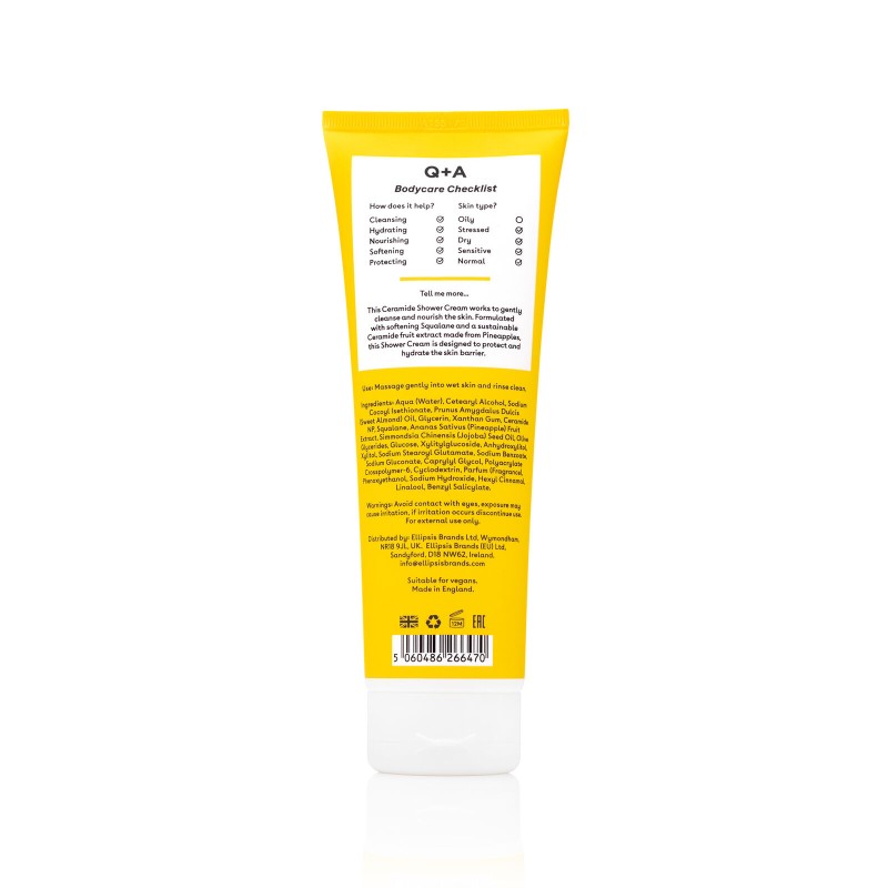 Ceramide Shower Cream Kūno prausiklis su keramidu, 250ml