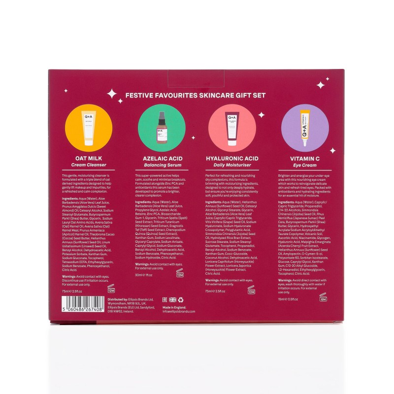 Festive Favourites Skincare Gift Set Odos priežiūros priemonių rinkinys, 1vnt