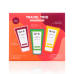 Travel Trio Bodycare Gift Set Kūno priežiūros priemonių rinkinys, 3x50ml