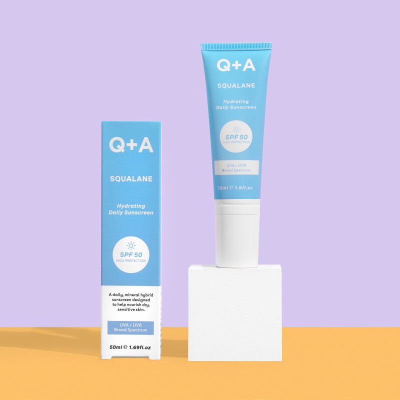 Squalane Hydrating SPF50 Drėkinamasis veido kremas nuo saulės, 50ml