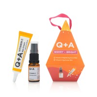 Merry + Bright Gift Set Veido priežiūros priemonių rinkinys su vitaminu C, 1vnt 
