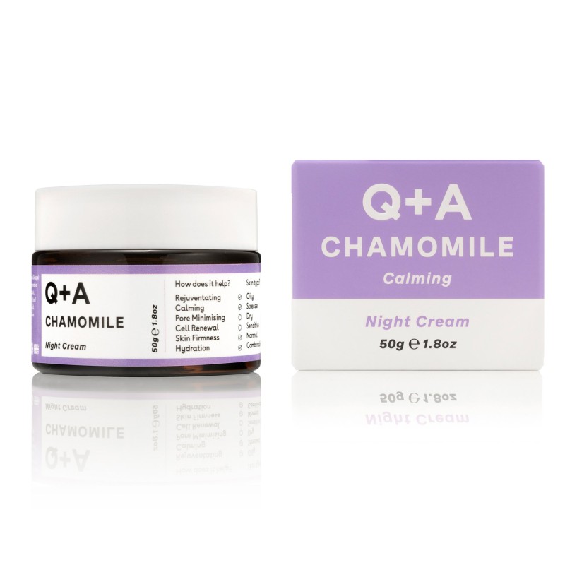 Chamomile Night Cream Raminamasis naktinis veido kremas, 50g
