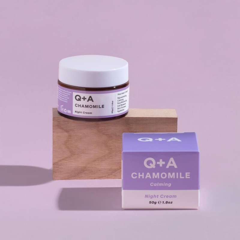 Chamomile Night Cream Raminamasis naktinis veido kremas, 50g