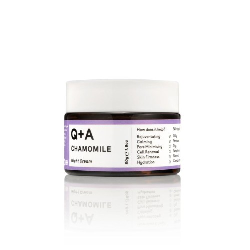 Chamomile Night Cream Raminamasis naktinis veido kremas, 50g